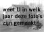 Weet u in welk jaar deze foto's zijn gemaakt ???
